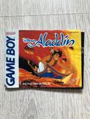 Notice jeux Nintendo Gameboy aladdin