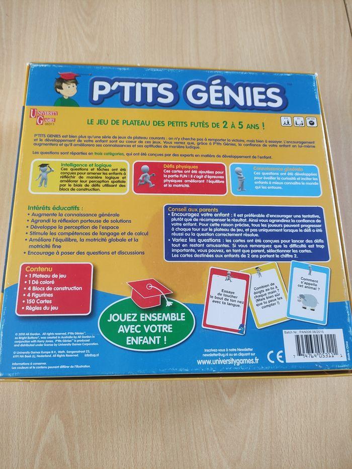 Jeu "p'tits génies" - photo numéro 2