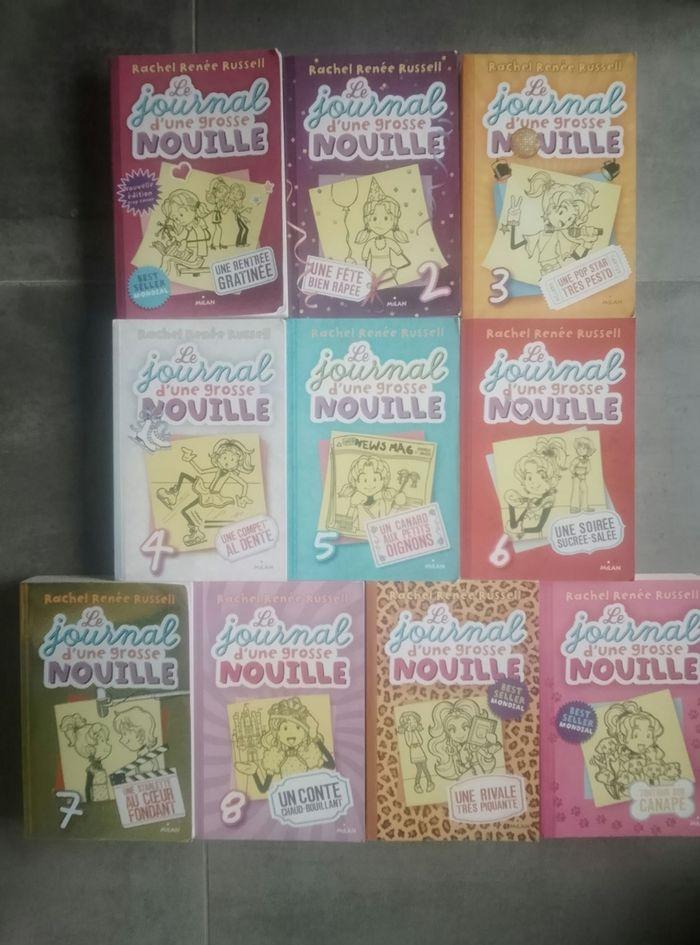 Lot de 10 livres - le journal d'une grosse nouille - photo numéro 1