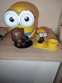 Lot minion tirelire et coquetier