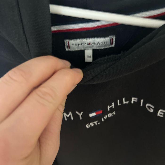 Pull Tommy finger véritable couleur noir, taille 8 ans - photo numéro 6