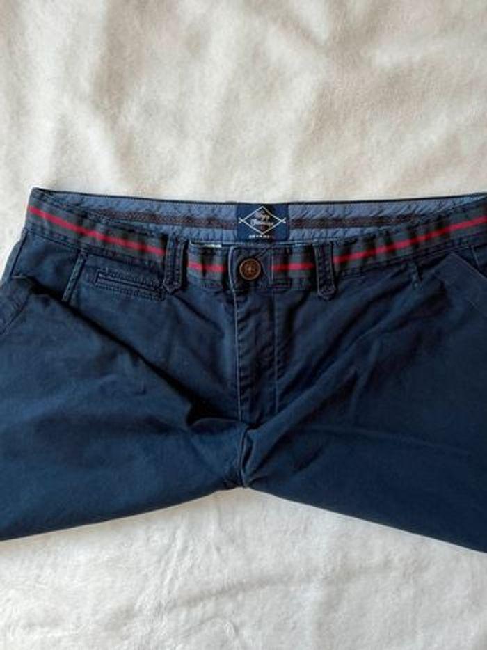 Short bermuda bleu marine homme taille 40 Devred - photo numéro 3