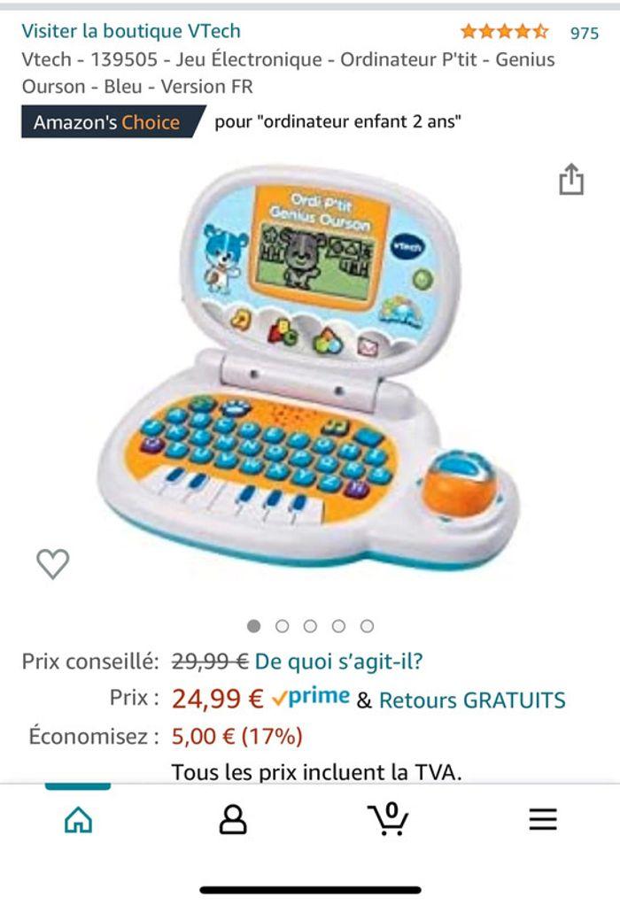 Ordinateur vtech - photo numéro 5