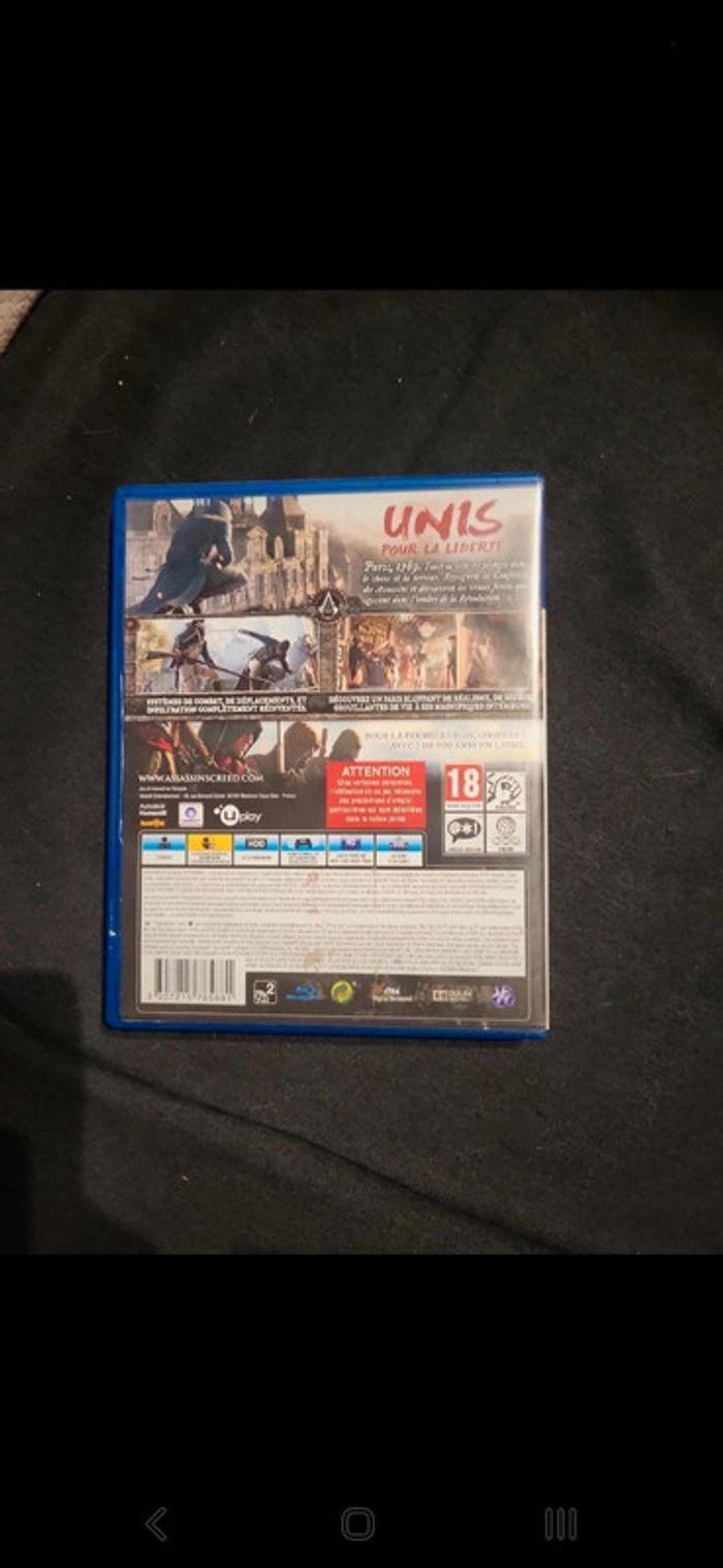 Jeux ps4 assassin's creed unity - photo numéro 2