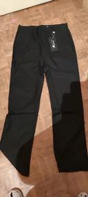 Pantalon de costume noir neuf t38