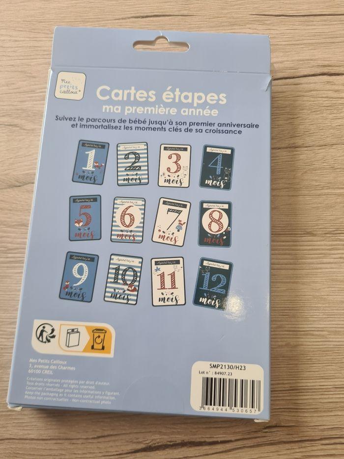 Cartes étapes ma première annee - photo numéro 2