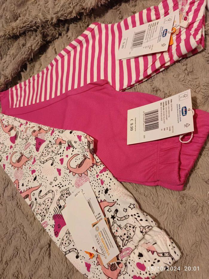 Offre De 20€ pour 15€CHICCO di 3 pantaloni  cotone/lote 3 pantalon coton / ninã/ 18 meses /18mesi 🚨 - photo numéro 2