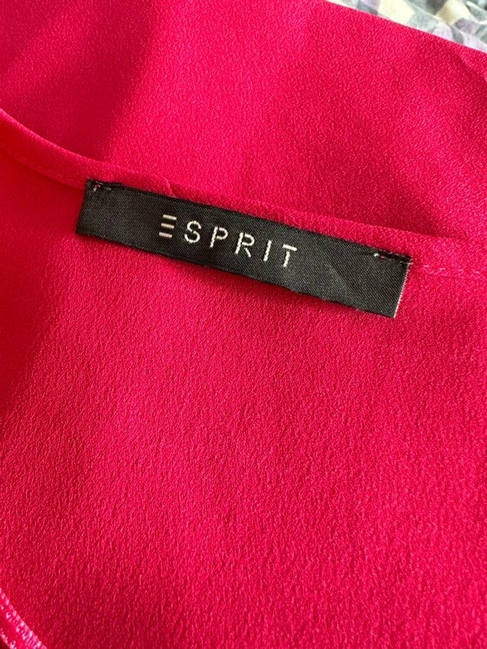 Blouse Esprit T:36 fushia - photo numéro 4