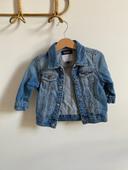 Veste en jean Kiabi bleu