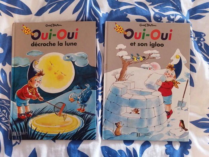 Lot 2 livres oui oui décroche la lune et son igloo - photo numéro 1