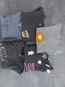 Lot 5 tee-shirts manches longues