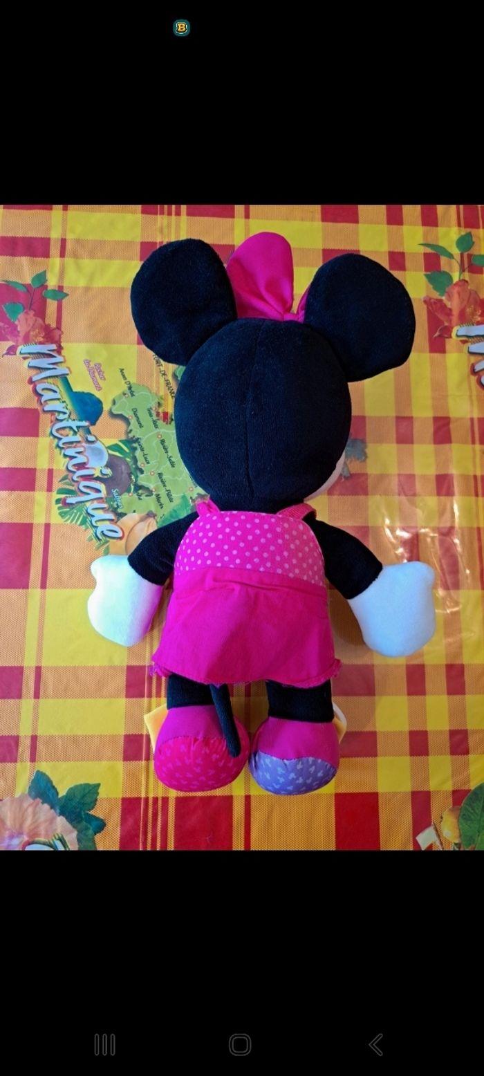 Peluche minnie avec activités motricité fine - photo numéro 4