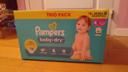 Couches Pampers trio pack Pampers baby dry  taille 4+