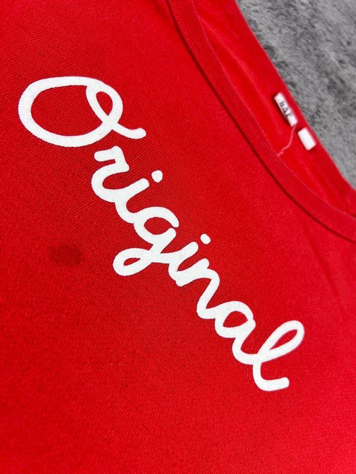 👕 Sweat GAP logo brodé Rouge Taille S 👕 - photo numéro 7