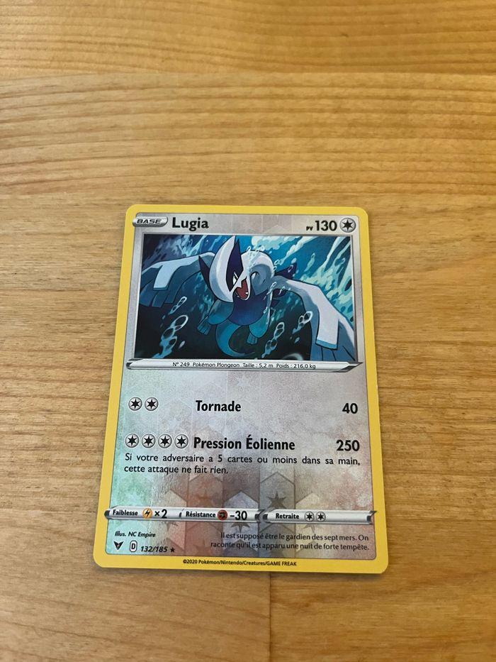 Carte Pokémon lugia 132/185 - photo numéro 1