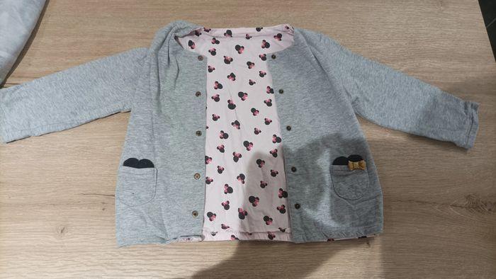 Veste grise minnie Disney 24 mois - photo numéro 2