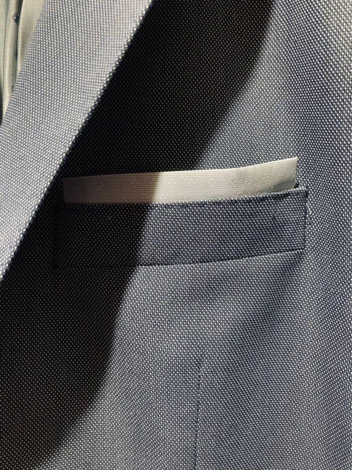 Veste costume Zara man gris satin - photo numéro 7