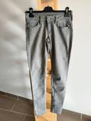 Jeans Mango gris moucheté Taille 36