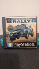 Jeu PS1 "Colin McRae Rally" avec Notice et Poster - Boîtier Fissuré