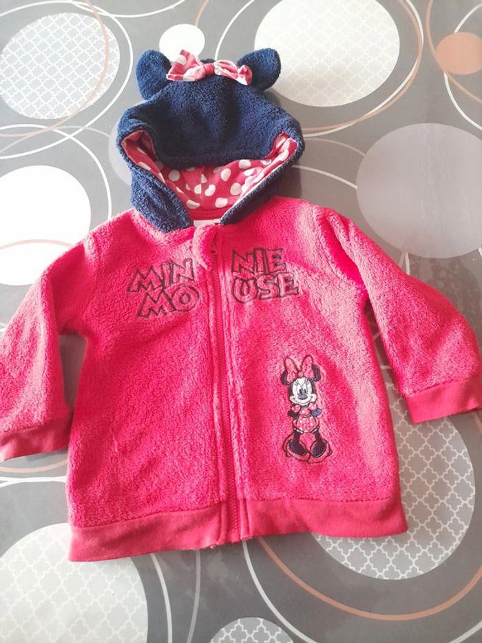 Veste polaire minnie - photo numéro 1