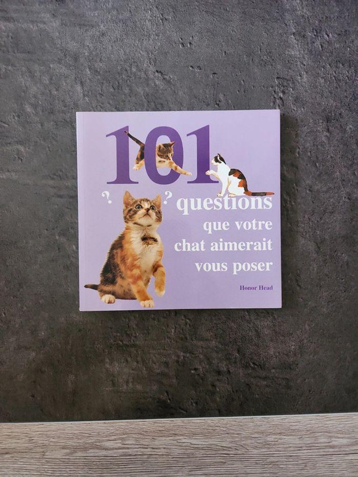 Livre 101 questions que votre chat aimerait vous poser Honor Head - photo numéro 1