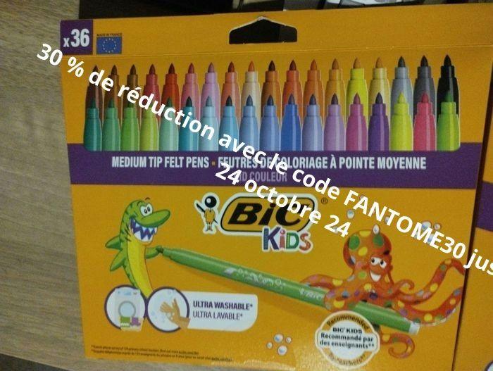 36 feutres bic kids neufs - photo numéro 1