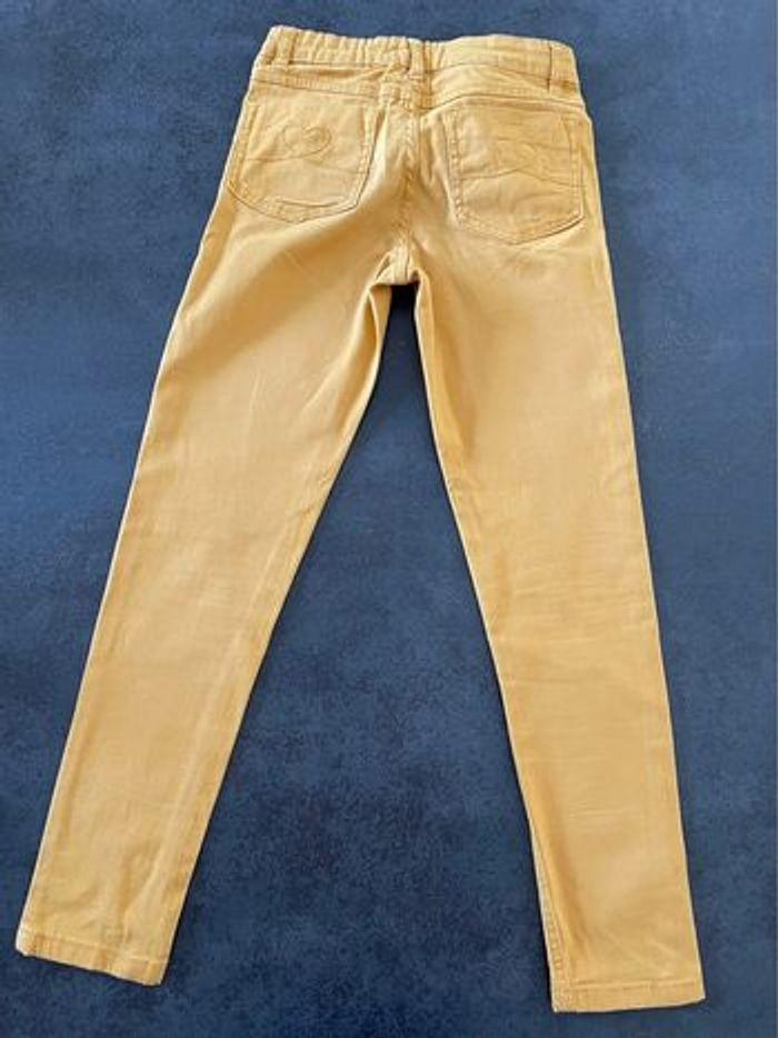 Pantalon jaune/moutarde fille - photo numéro 3