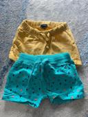 Lot de 2 short bébé