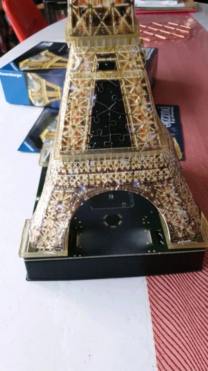 Puzzle 3D nigh édition tour Eiffel - photo numéro 10