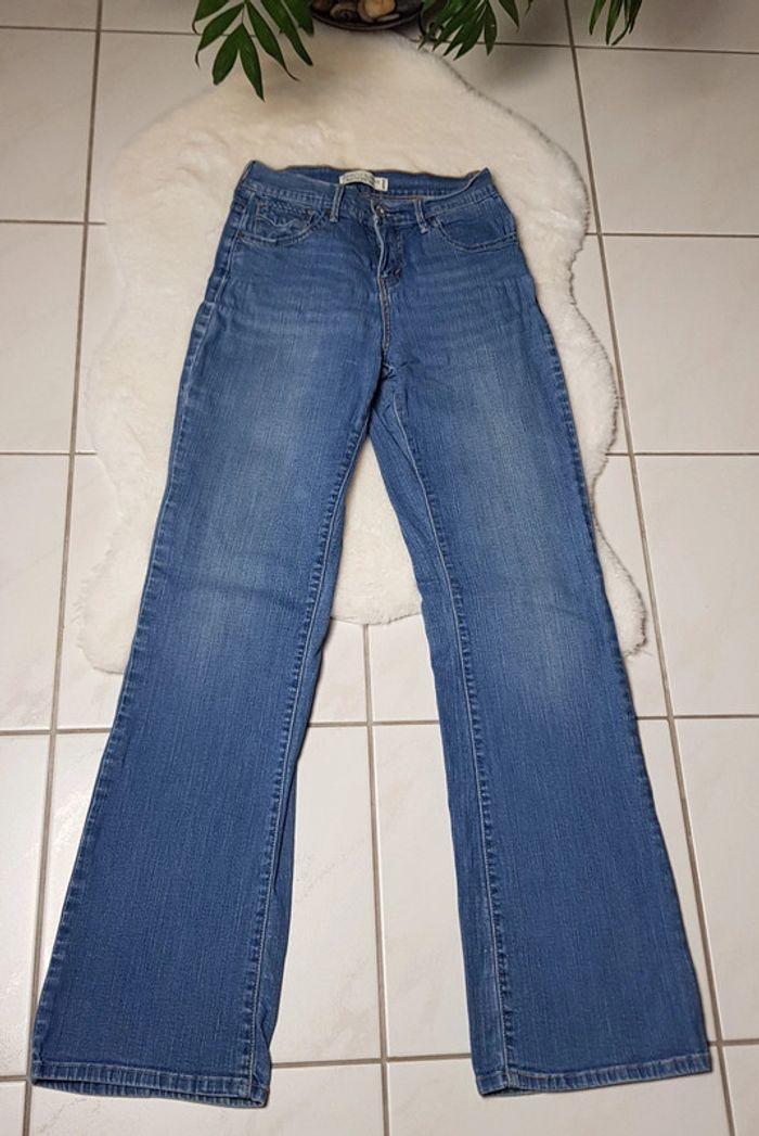 Jean Levi's 512 Perfectly Slimming Bootcut Bleu - photo numéro 2