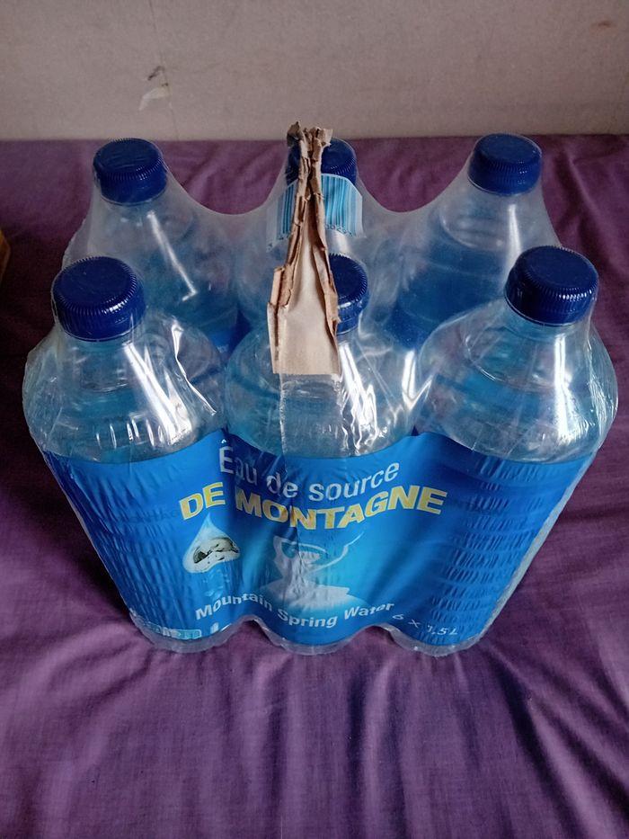 Pack d'eau de 6 bouteilles de Eau de source DE MONTAGNE bouteille  de 1.5 L - photo numéro 2