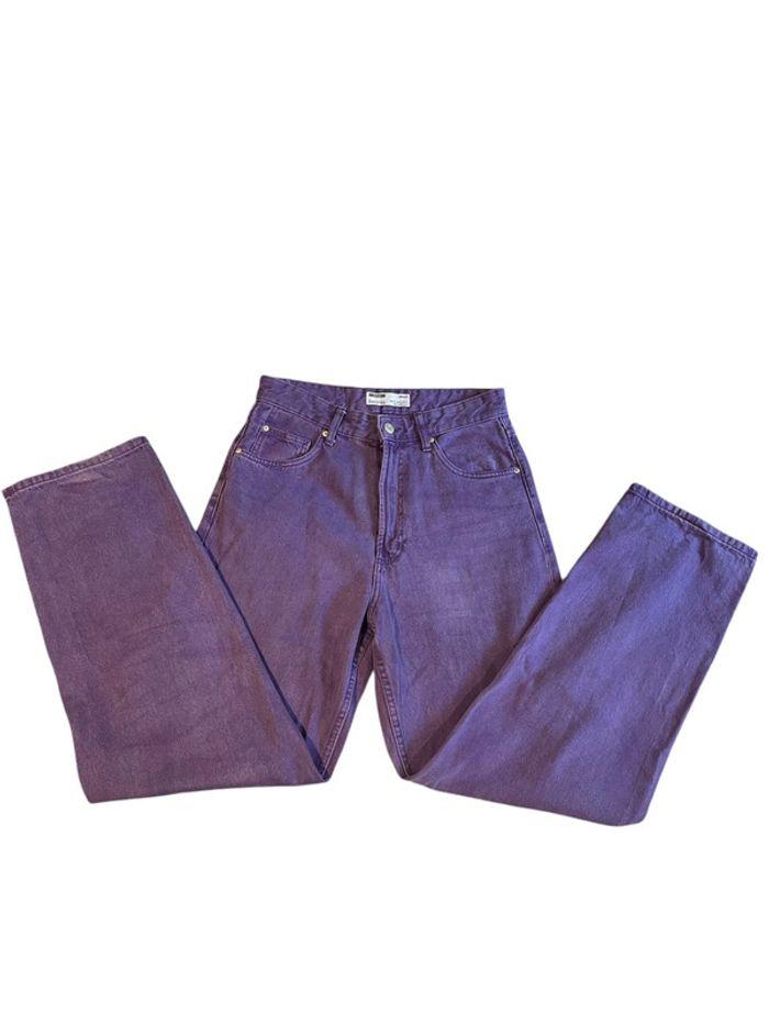 Jeans baggy mauve - photo numéro 2