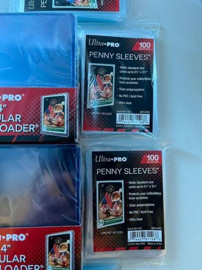 800 Penny Sleeves + 100 Regular Toploader 35 PT Ultra PRO - photo numéro 4