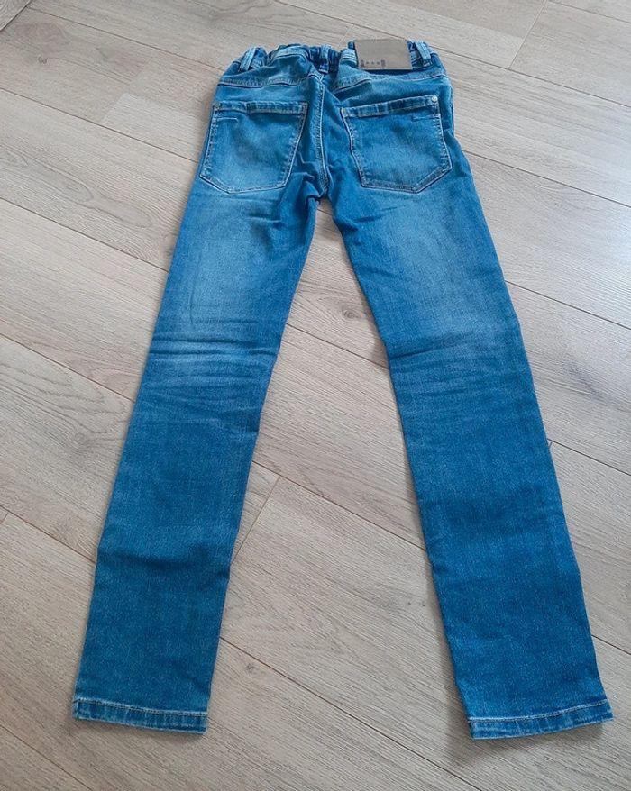 Lot pantalon Tape à l'œil bleu taille 10 ans / 140 cm - photo numéro 3