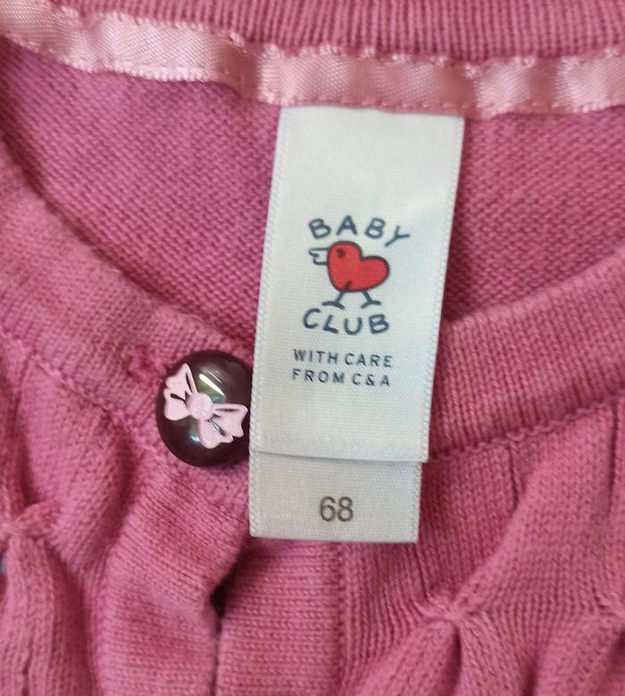 Gilet rose BabyClub - photo numéro 2