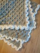 Couverture bébé au crochet