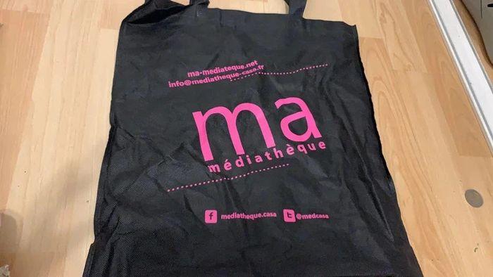 Tote bag ma mediatheque - photo numéro 1