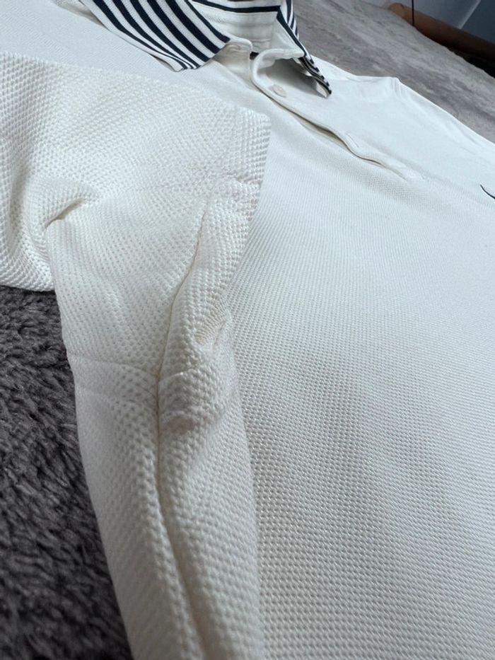 👕 Polo Nautica Logo Brodé Blanc Taille L 👕 - photo numéro 13