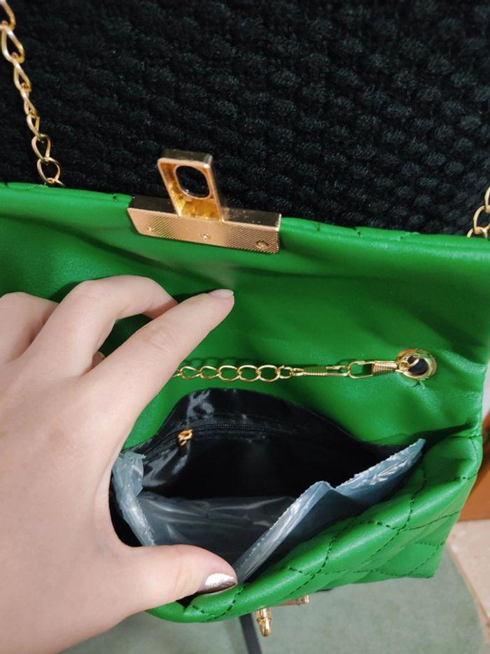 Petit sac vert neuf - photo numéro 4