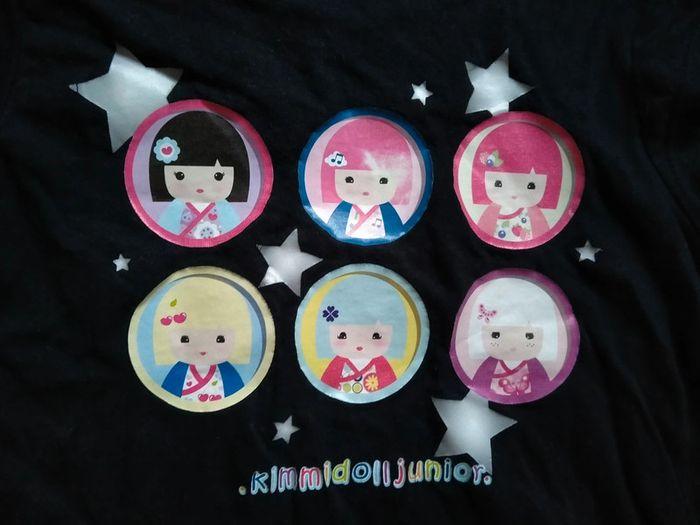 T shirt noir. Filles . Kimmidoll junior.
Taille 4 ans - photo numéro 5