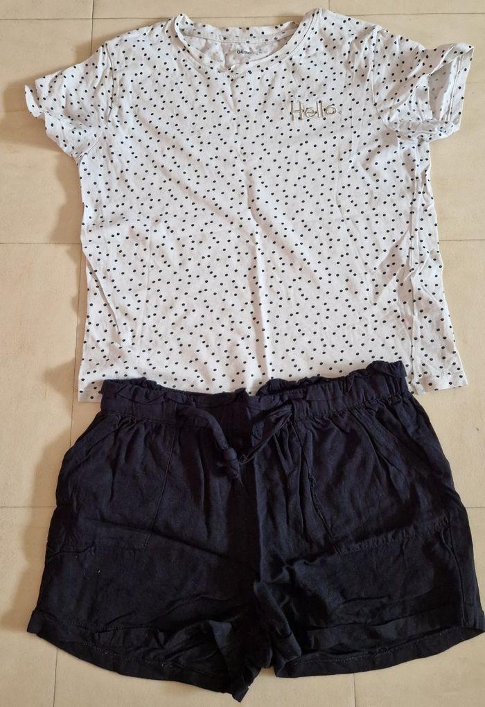 Ensemble short/t-shirt - photo numéro 1