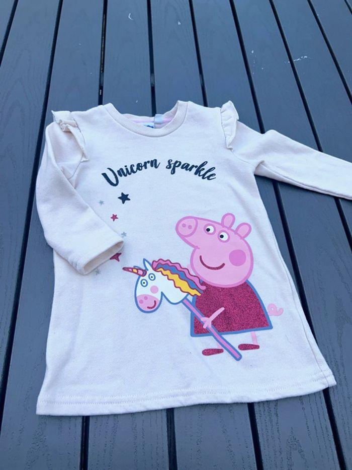 Robe et legging  peppa pig bébé fille - photo numéro 1