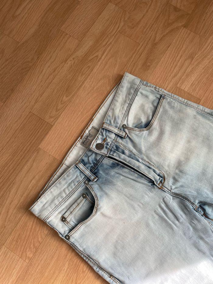 Jean slim bleu clair Pull & Bear taille S/36 - photo numéro 3