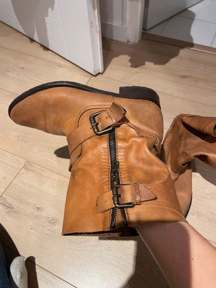 Bottines Zara camel - photo numéro 5