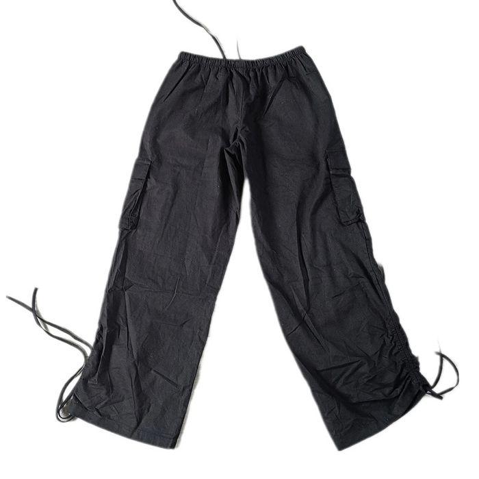 Pantalon droit cargo noir - photo numéro 2