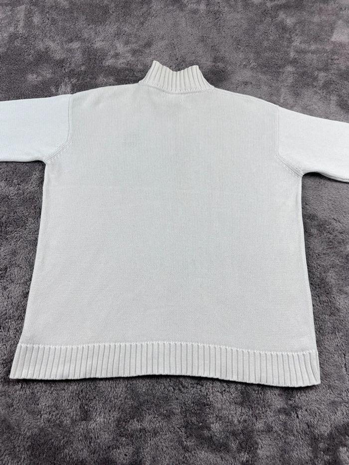 👕 Sweat Lauren Ralph Lauren Vintage Logo Brodé Blanc Taille L 👕 - photo numéro 2