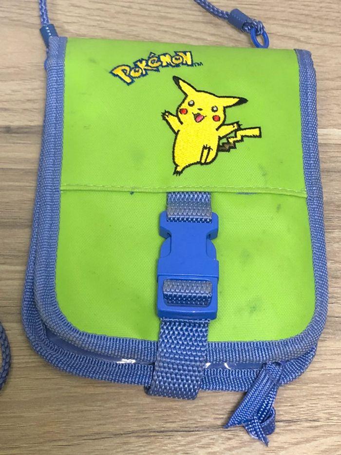 Pochette vintage pour Nintendo Gameboy , Pokémon pikachu - photo numéro 2