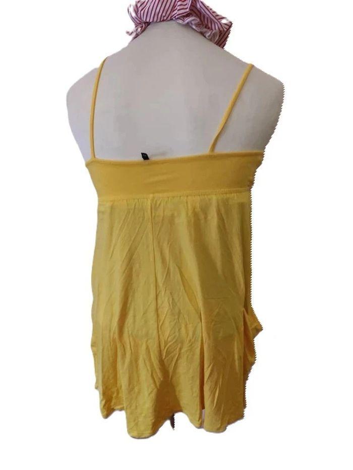 Robe Dos nu Naf Naf Jaune vif Taille M - photo numéro 2