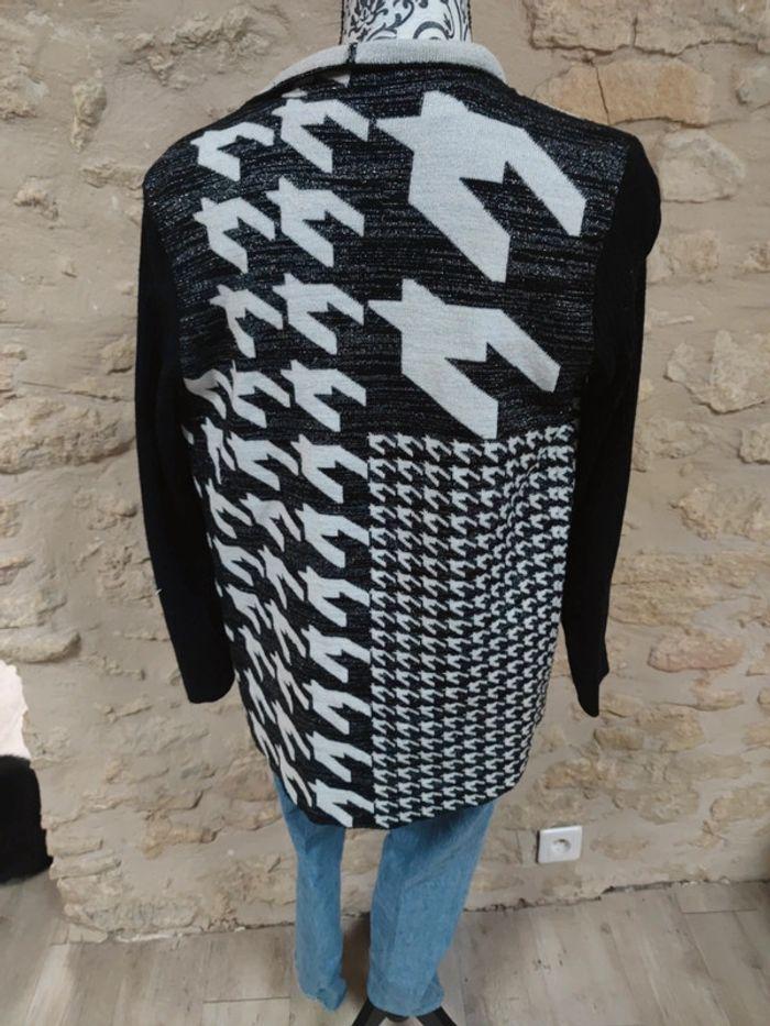 Superbe gilet poncho à motifs Véro moda - photo numéro 5