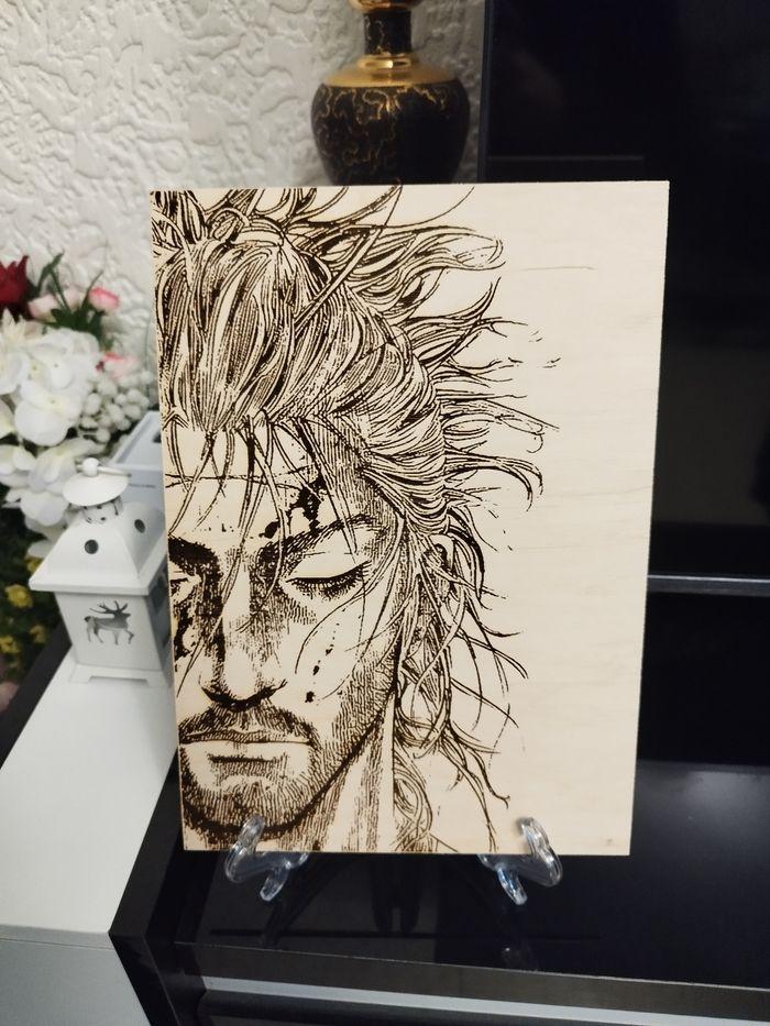 Gravure sur bois manga Vagabond - photo numéro 1